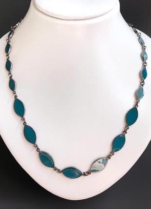 Вінтажна ланцюжок з емаллю