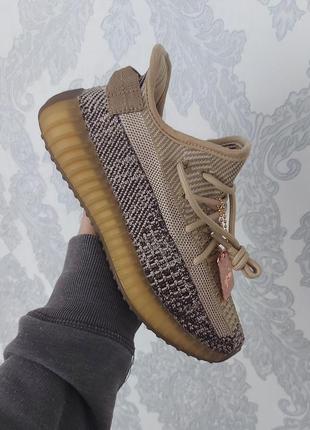 Жіночі кросівки adidas yeezy boost 350 brown