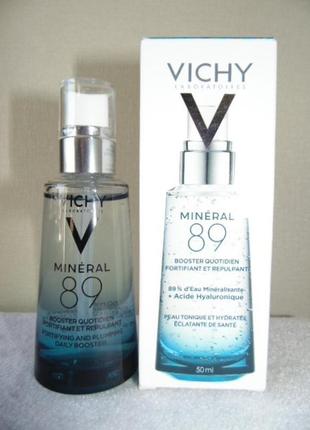 Vichy mineral 89 fortifying and plumping daily booster2 фото