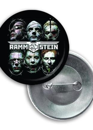 Значок рамштайн (rammstein) — это немецкая индастриал-метал-группа