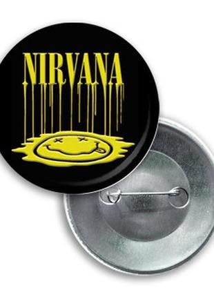 Nirvana  рок-гурт значок