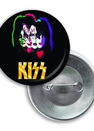 Kiss — американський рок-гурт значок