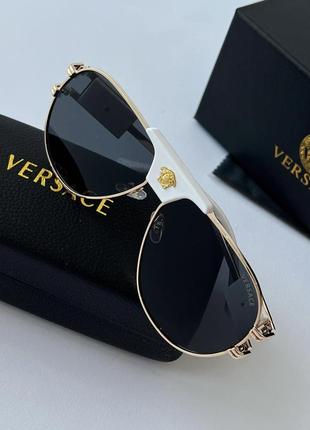 Очки авиатор versace7 фото