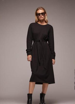 Zara  платье толстовка трикотажное