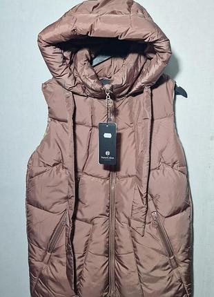 Жилет удлиненный  new   color