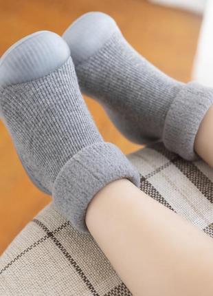 Мягкие тапочки-носочки на силиконовой подошве для детей9 фото