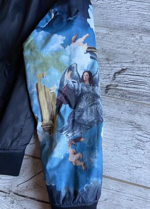 Двухсторонний бомбер курка bershka alpha industries zara