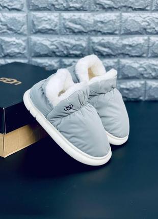 Ugg australia сірі жіночі капці ультрамʼякі розміри 36-41