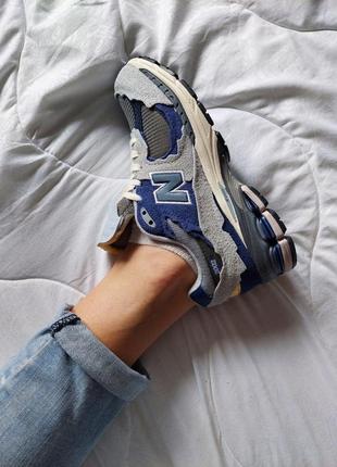 Кроссовки new balance 2002r light bluе2 фото