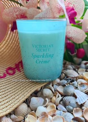 Ароматическая свеча sparkling creme victoria's secret