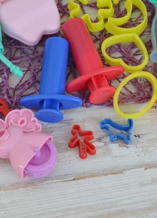 Фирменный набор для лепки пластилином play doh мистер зубастик различные формы и не только5 фото