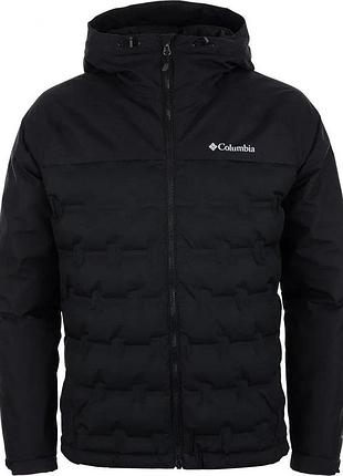 Куртка чоловіча columbia men's grand trek ii down hooded jacket чорний