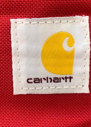 Сумка на пояс carhartt red belt bag поясна сумка сумка на груди бананка5 фото