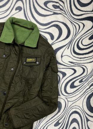 Женская стеганная куртка barbour international5 фото