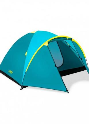 Палатка туристическая четырьехместная bw 68091 с навесом от imdi