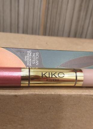 Кремовые тени kiko milano