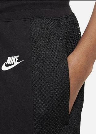 Флісові спортивні штани джогери nike serena williams design crew теплі жіночі штани3 фото