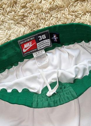 Шорты nike boston celtics vintage authentics basketball shorts (made in usa), оригинал7 фото