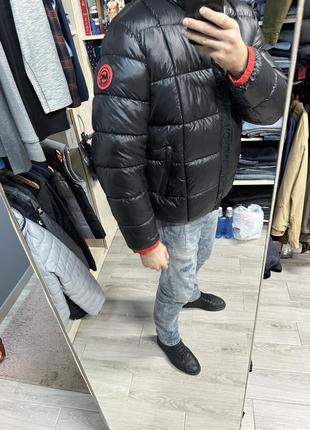 Брендовая зимняя мужская куртка michael kors оригинал не пуховик6 фото