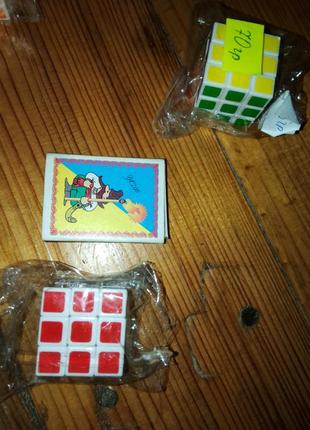 Игрушка головоломка кубик рубика мини3 фото