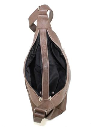 Повседневная женская сумка voila 0-584218 коричневая6 фото