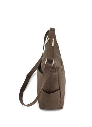 Повседневная женская сумка voila 0-584218 коричневая3 фото