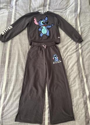 Новый костюм утепленный stitch стоп zara hm primark next
