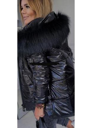 Куртка женская зима размер 42-46 48-522 фото