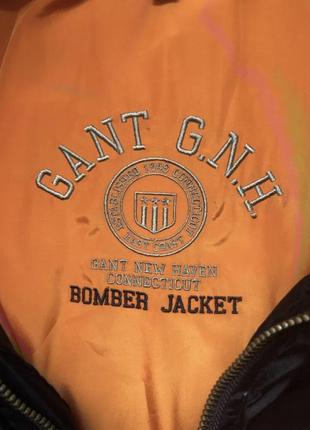Куртка бомбер gant6 фото