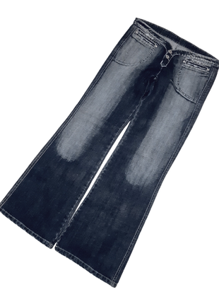 L-xl джинсы женские carmen, заниженная талия 86 см
