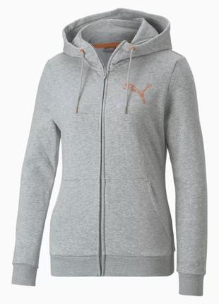 Толстовка full-zip women's hoodie puma