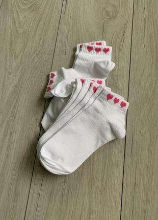 Якісні середні шкарпетки з вишивкою ♥️