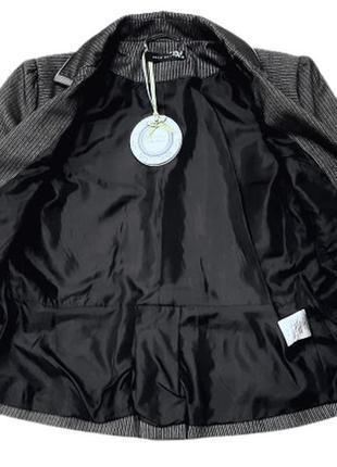 S-m приталенный жакет 36 размер, женский пиджак peppercorn, застежка на 3 крючка, дания10 фото