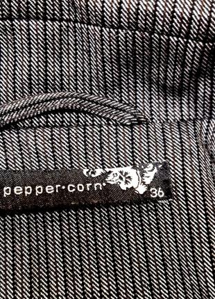 Приталений жакет 36 розмір, жіночий піджак peppercorn, застібка на 3 гачки, данія6 фото