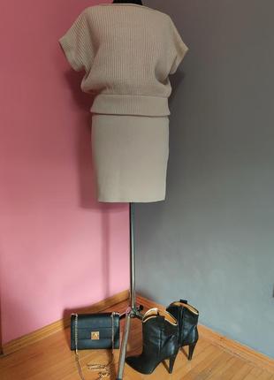 Фирменное платье туника кофта свитер1 фото