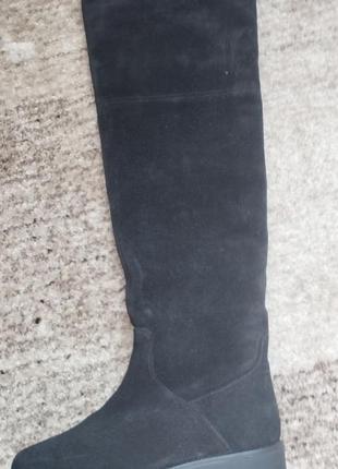 Шкіряні ботфорди