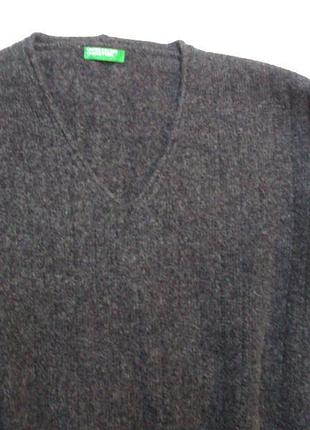Пуловер шерсть,тепленький, benetton 2