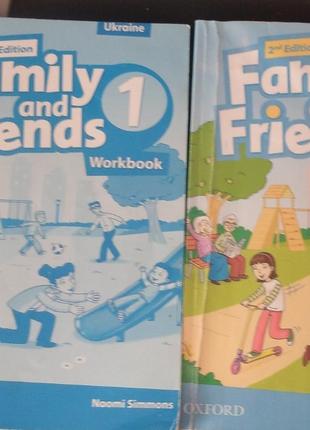 Книги з англійської мови family and friends riends
