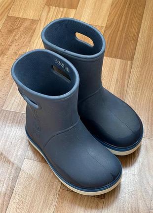 Резинові сапожки crocs c9. 16см стопа.