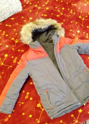Куртка зимняя теплая bembi рост 1162 фото