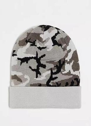 Nike trail camo running dri fit beanie dv3344-100 шапка оригінал унісекс піксель камуфляж2 фото