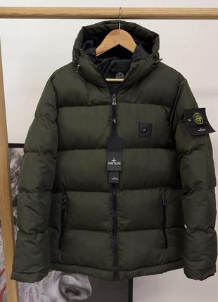 Популярна зимова куртка stone island