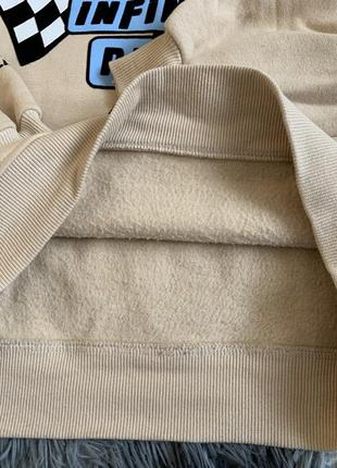 Батник zara свитшот zara на 13/14 лет, кофта zara утеплений світшот на 13/14 років. рукав оверсайз.9 фото