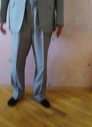 Костюм мужской р.56, stager, легкая костюмная ткань7 фото
