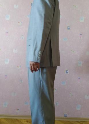 Костюм мужской р.56, stager, легкая костюмная ткань3 фото