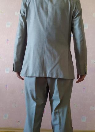 Костюм мужской р.56, stager, легкая костюмная ткань4 фото