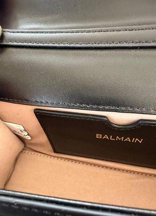 Женская сумка бальман черная balmain black7 фото