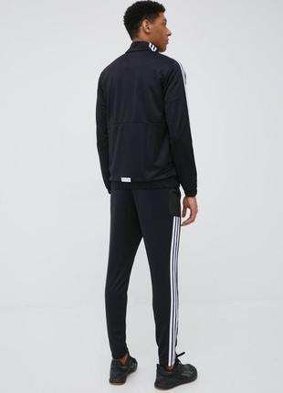 Спортивный костюм adidas aeroready tricot quarter-zip black2 фото