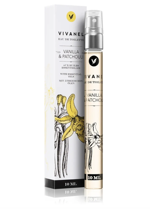 Парфюмированная вода vivian gray vivanel vanilla & patchouli, 10 мл