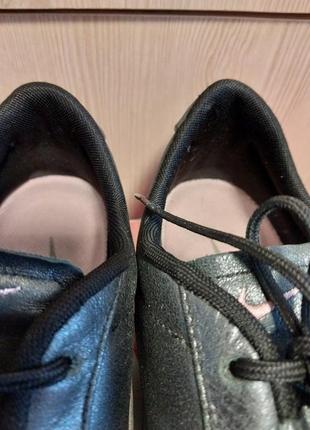 Качественные стильные кожаные брендовые кроссовки locker nike оригинал4 фото